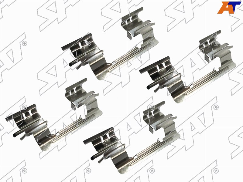 ST-349-0021 Sat Комплект монтажный тормозных колодок FR TOYOTA CAMRY 01-06/WISH 03-09 для 