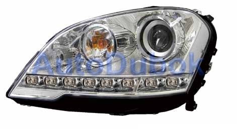 Фара комплект линзованная с диодами с эл корректором MD16408-001H-N MD16408-001H-N