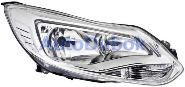 ZFD11A4CR TYC Фара с корректором хромированная правая для 