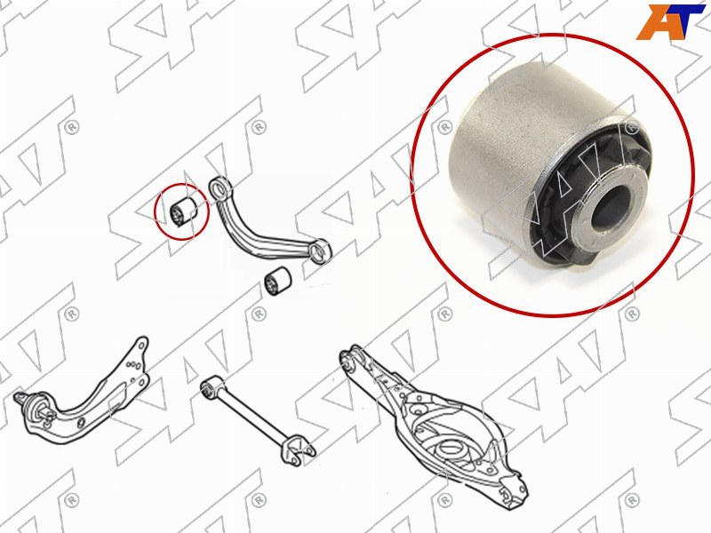 ST-KD35-28-480 Sat Сайлентблок заднего верхнего поперечного рычага MAZDA CX-5 11-/MAZDA 3 13-/MAZDA 6 12- для 