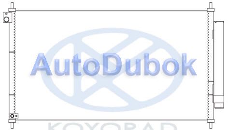 Радиатор кондиционера HDCVC12-930 HDCVC12-930