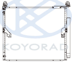 PRADO КОНДЕНСАТОР КОНДИЦ (KOYO) 3 (дизель) TYPRD09-930 TYPRD09-930