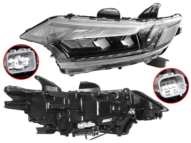 Фара с корректором левая 18-22г LED ST-214-18AJHL ST-214-18AJHL