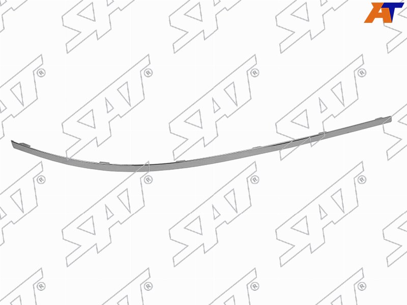 Молдинг заднего бампера AUDI Q7 09-15 LH хром ST-AU30-087M-2 ST-AU30-087M-2