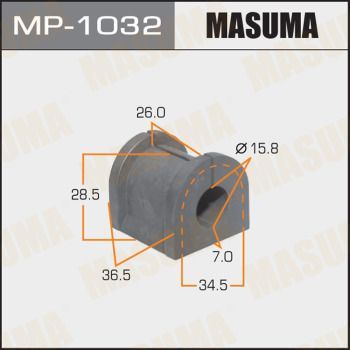 MP-1032 Masuma Втулка заднего амортизатора для 