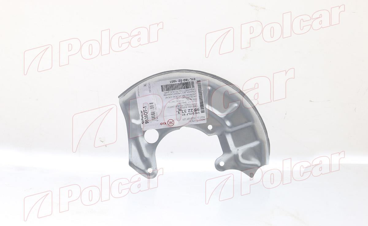 9538OT-1 Polcar Защита тормозного диска левый для 