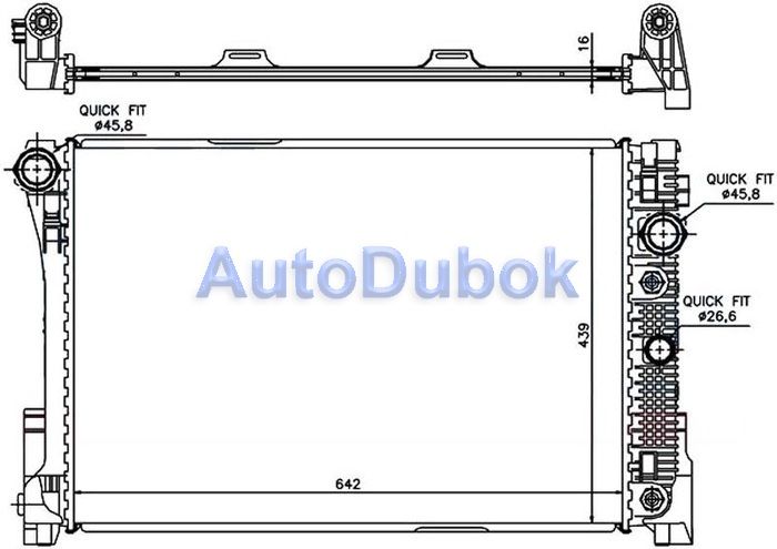 Радиатор охлаждения MD20407-914 MD20407-914