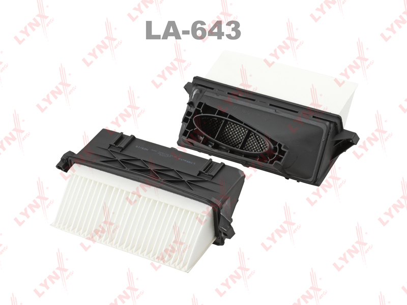 Фильтр воздушный (2шт)  LA-643