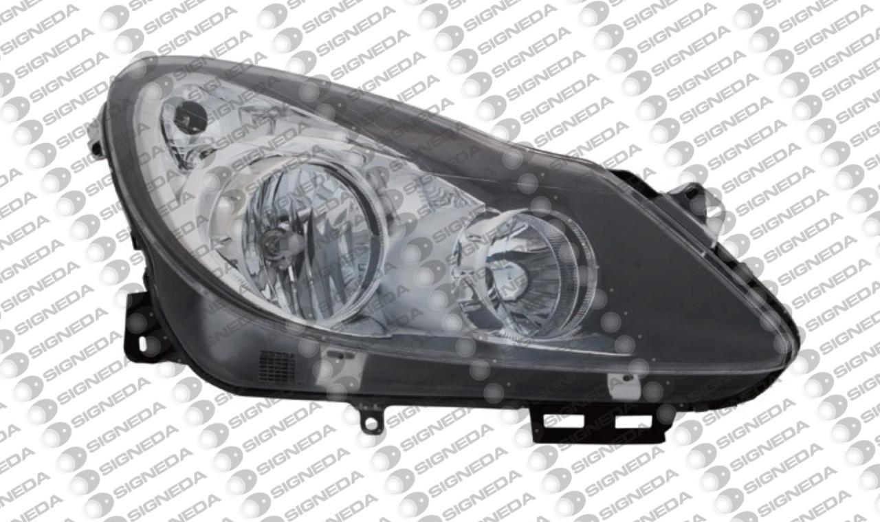 ZOP1151R TYC Фара под корректор чёрная правая для 