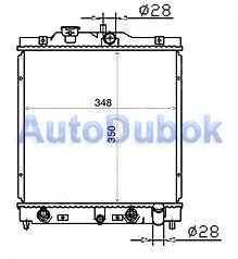 HDCVC96-910 Тайвань Радиатор охлаждения МТ для 