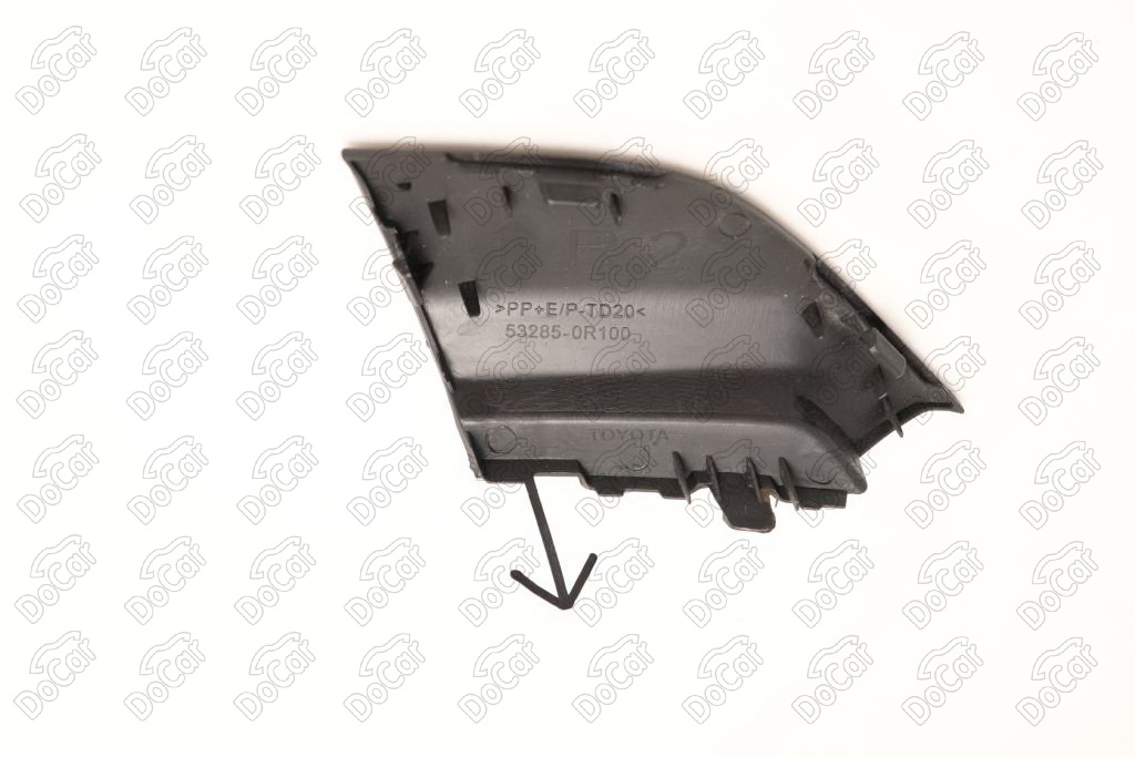 Заглушка бампера переднего Прав. Toyota Rav4 2017- 53285-42100-DCR 53285-42100-DCR
