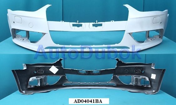 Бампер передн с отв п/омыват фар п/датч грунт AUA412-HLB0FWHG AUA412-HLB0FWHG