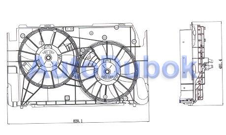 RDTY61046A0 Termal Диффузор в сборе 2.0 для 