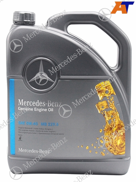 A000989630813AAEW Mercedes Масло моторное MERCEDES-BENZ (синтетическое) 5л  5W-40 229.5 бензин для 