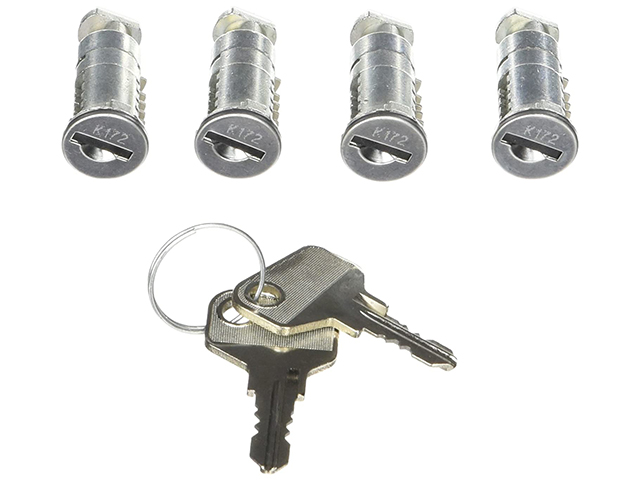 932-014  Замки для багажника на крышу SET OF 4 ANTI-THEFT KEY LOCK, комплект для 