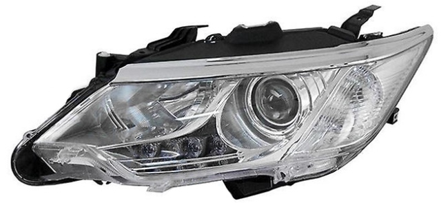 CAMRY ФАРА ЛЕВ ЛИНЗОВАН , ДИОД , С РЕГ.МОТОР (КСЕНОН) (Китай) TYCAM14-001-L TYCAM14-001-L