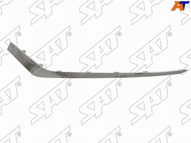 ST-HN26-000M-2 Sat Молдинг бампера HYUNDAI SONATA 17-20 LH для 