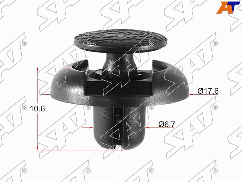 ST-KJ-505 SAT Клипса TOYOTA/LEXUS (10 штук) для 
