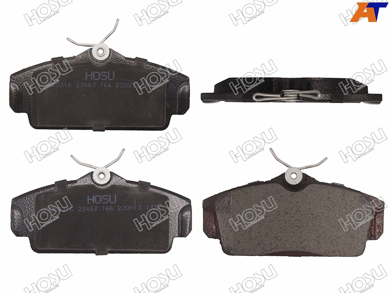 Колодки тормозные перед NISSAN ALMERA N16 HSBR0316 HSBR0316