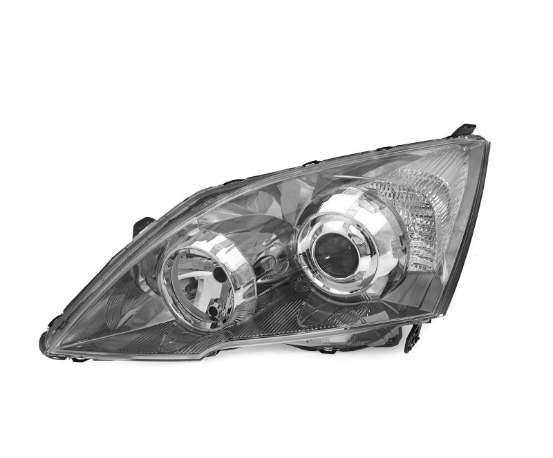 ZHD1162L TYC Фара пер.лев.эл.с мотор.черн. для 