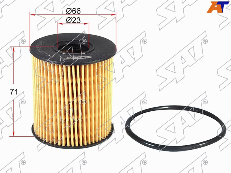 Фильтр масляный (картридж) FIAT DUCATO 06-/CITROEN JUMPER 06-/PEUGEOT BOXER 06-/FORD TRANSIT 06- ST-9662282580 ST-9662282580
