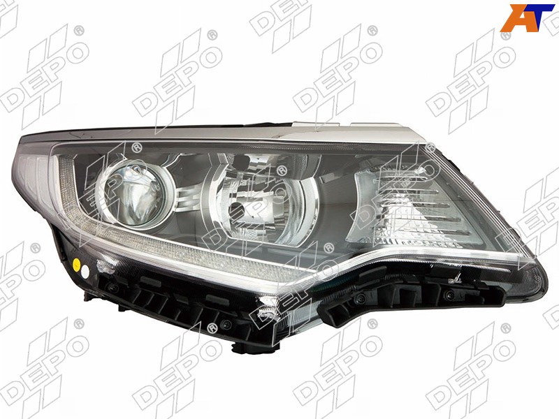 Фара с корректором LED 16-18г правая 223-1161RMLDEM2