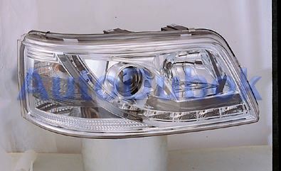 Фара комплект линзованная с корректором внутри хром (SONAR) VWTRN03-002H-N VWTRN03-002H-N