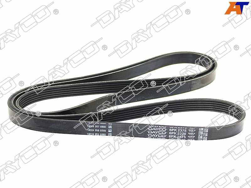 6PK2375 Dayco Ремень поликлин JAGUAR S-TYPE/VW PASSAT 00-05 для 
