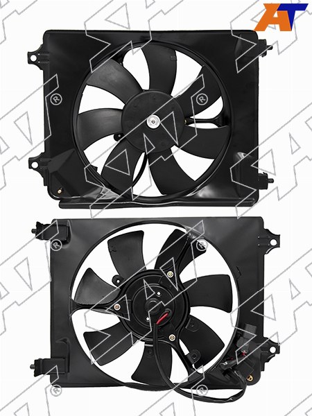 ST-59-0012 Sat Диффузор радиатора кондиционера  в сборе HONDA CIVIC 06- для 