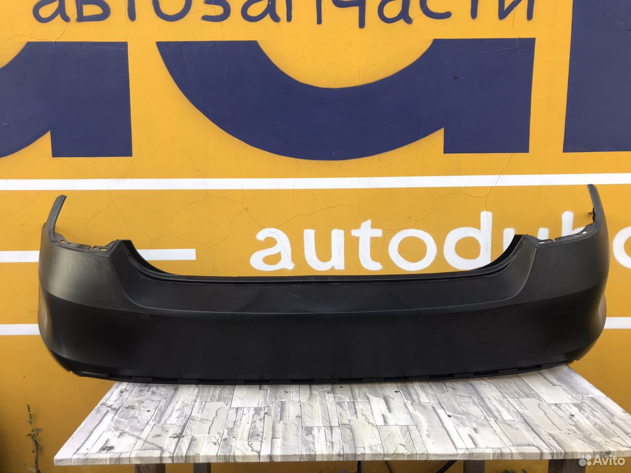 Бампер задний лифтбек OEM0338
