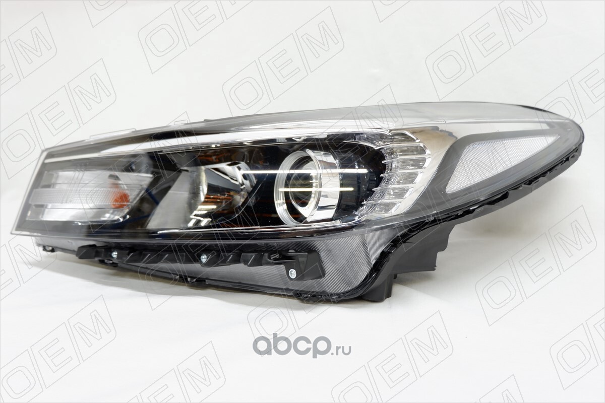 Фара с корректором левая ксенон, светодиодные ДХО (LED) OEM0333FL OEM0333FL