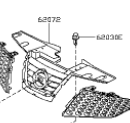 Решетка радиатора 620721KZ6A 620721KZ6A