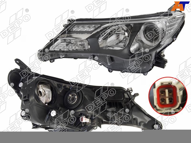 ФАРА ЛЕВАЯ ПОД КСЕНОН RAV4 13- 212-11W1L-LEHM2 212-11W1L-LEHM2