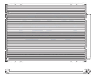 КОНДЕНСАТОР КОНДИЦ 3.3 (KOYO) LXRX305-930 LXRX305-930
