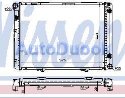MD20182-913 Nissens/Geri Радиатор охлаждения для 