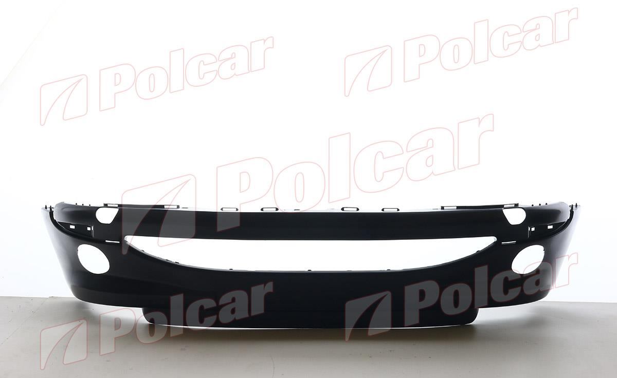 572307-2 Polcar PEUGEOT 206 (2) 01.98 - 04.09 :Бампер передний (с отв. под птф, со спойлером, под покраску) для 