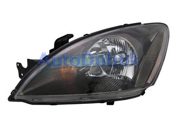 Фара внутри черная под электрический корректор левая 214-1172L-LDEM7 214-1172L-LDEM7