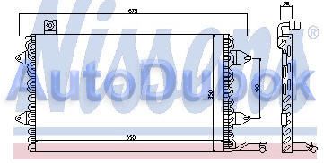 Радиатор кондиционера VWGLF91-930 VWGLF91-930