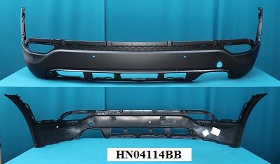 HN04114BB TYG Бампер задний низ с отв под парктрон 2013-2016г для 