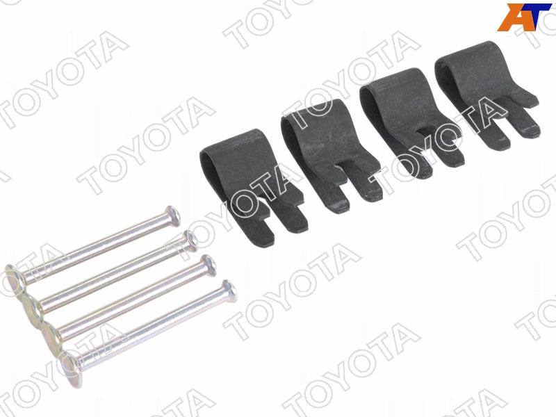 Комплект монтажный тормозных колодок TOYOTA HILUX 15- 04941-0K030 04941-0K030