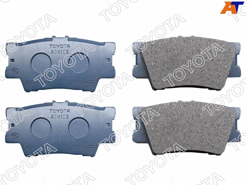 04466-42060 Toyota Колодки тормозные RR RAV4/CAMRY 06- для 