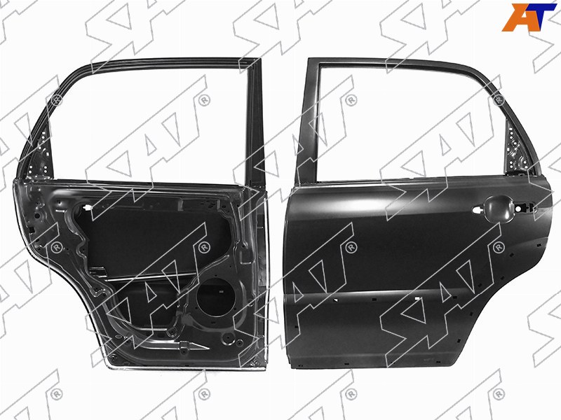 ST-KA81-041-2 Sat Дверь задняя KIA SPORTAGE 05-10 LH для 