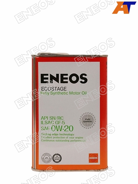 8801252022015 ENEOS Масло моторное синтетическое ENEOS Ecostage 0W-20 SN/RC, GF-5 1л для 