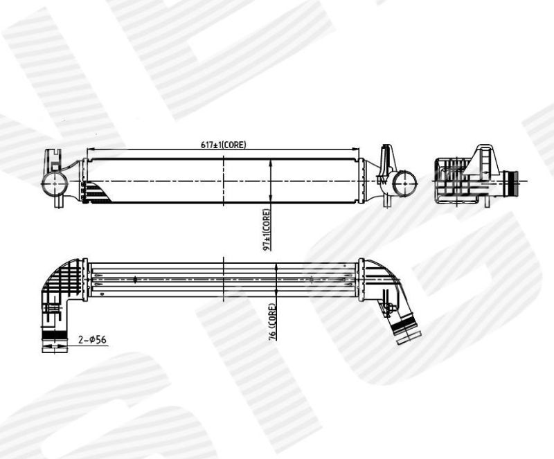 RI96530 Signeda Интеркулер для 
