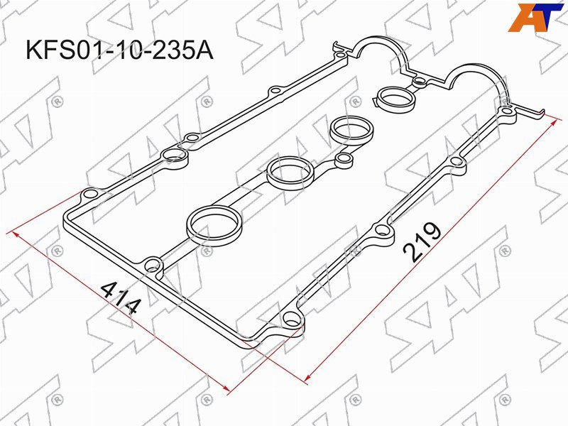 Прокладка клапанной крышки MZ FP, FS, 92-97 KFS01-10-235A KFS01-10-235A