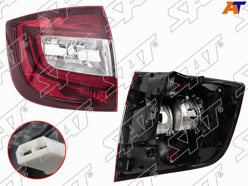 Фонарь левый 17-20г LED ST-665-1927L-LD ST-665-1927L-LD