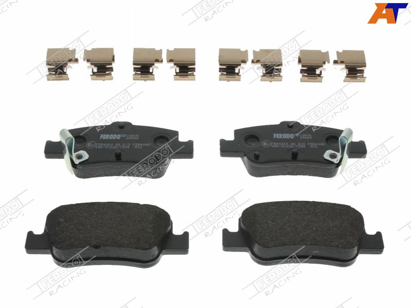 Колодки тормозные зад TOYOTA COROLLA 06- FDB4048 FDB4048