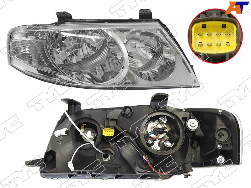 Фара NISSAN ALMERA CLASSIC 07- EURO RH под электрокорректор 20-A957-A5-6B 20-A957-A5-6B