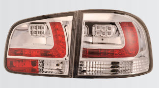 TOUAREG ФОНАРЬ ЗАДН ВНЕШН+ВНУТР Л+П (КОМПЛЕКТ) ТЮНИНГ С ДИОД (SONAR) ХРОМ VWTOU03-763H-N VWTOU03-763H-N