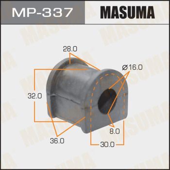 MP337 Masuma Втулка стабилизатора заднего для 